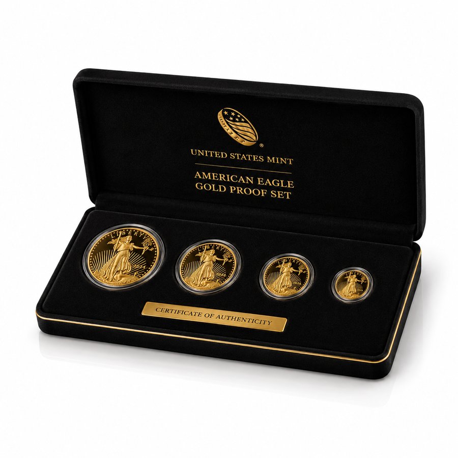 American Gold Eagle Proof Set